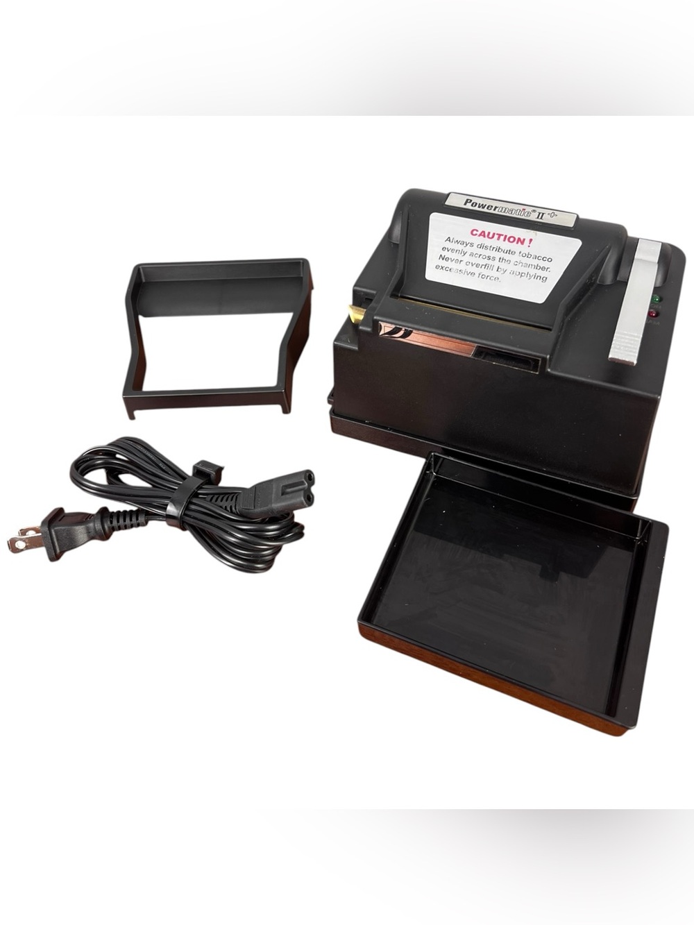 Powermatic II Plus Electric Top-O-Matic Cigarette Rolling Machine Injector Works